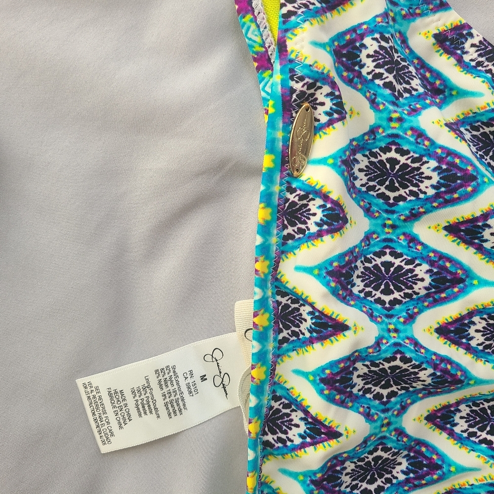 Jessica Simpson Patterned Swimwear - Picture 4 of 4